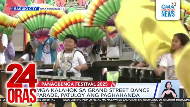 1,800 pulis, ipakakalat sa Baguio para tiyakin ang seguridad sa Panagbenga Festival; BCPO View Baguio App, inilunsad para sa mga turista | 24 Oras