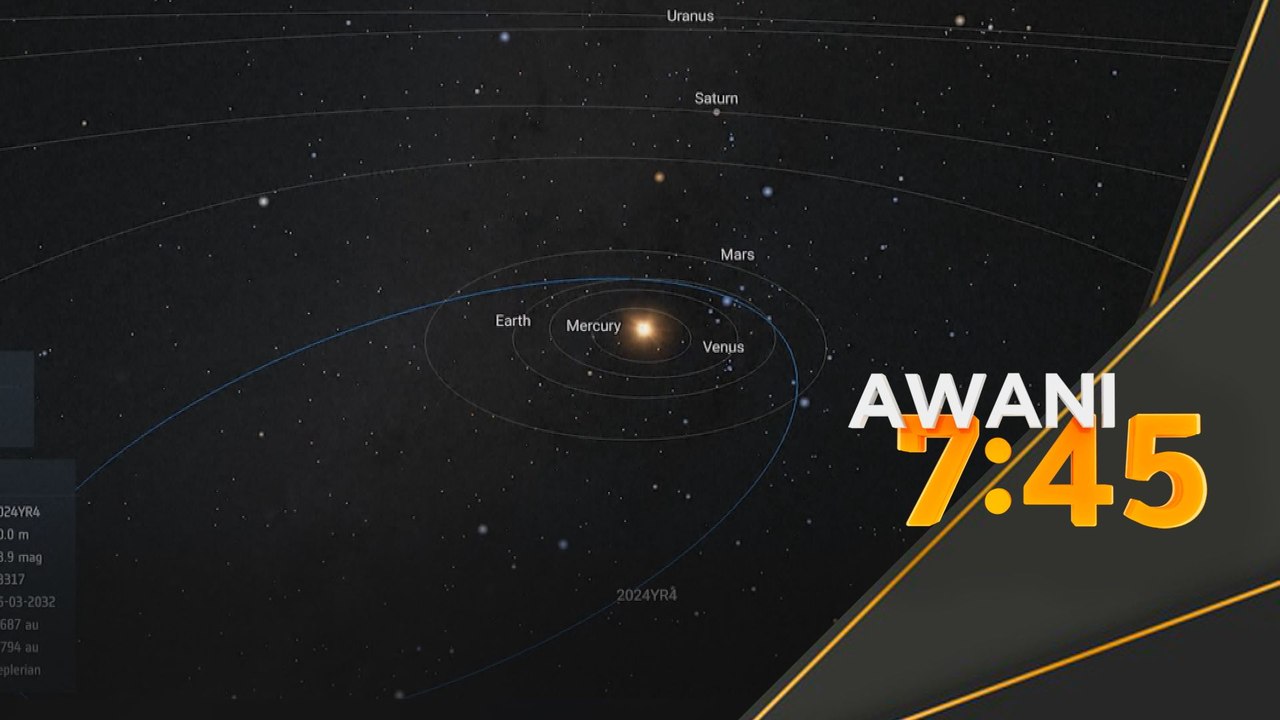 NASA kurangkan risiko impak Asteroid 2024 YR4 kepada 0.28 peratus
