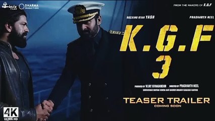 KGF 3 : Chapter Final - Official Trailer (2025) | Yash, Prabhas, Raveena Tandon | Prashant Neel