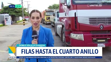 Largas filas por diésel también en un surtidor de la doble vía La Guardia