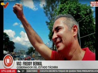 Gob. Freddy Bernal: En el Norte de Santander hay toque de queda, pero Táchira está en paz total