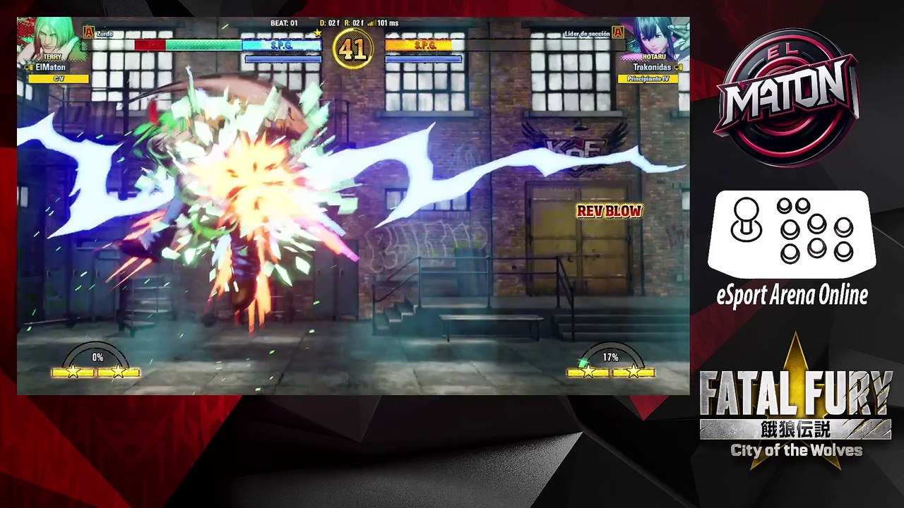 Fatal Fury: City of the Wolves • PC Steam • "ElMaton" vs "Trakonidas" - 2025/02/20 #openbeta