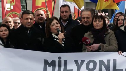 HDK Eşsözcüsü Meral Danış Beştaş Barışa, demokrasiye komplo kuruluyor