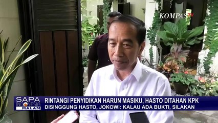Ditahan KPK, Hasto Singgung Pemeriksaan Keluarga Jokowi
