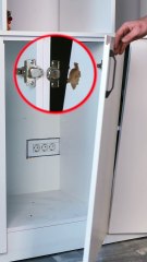 Simple hinge fix for perfect cabinets