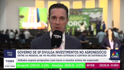 Saiba os investimentos anunciados por Tarcísio para o setor de agronegócio em SP