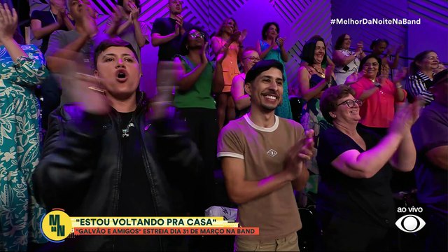 Não me deixaram trazer o nome”, diz Galvão Bueno sobre programa na Band | Melhor da Noite
