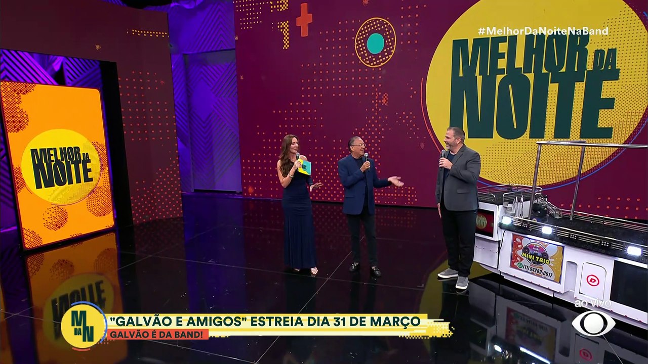 Galvão Bueno toca percussão e é fã de Carnaval:...