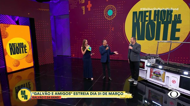 Galvão Bueno toca percussão e é fã de Carnaval: “Meu coração é Salgueiro” | Melhor da Noite
