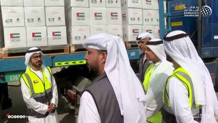 Fujairah sends 257 tonnes of Ramadan food supplies to Gaza