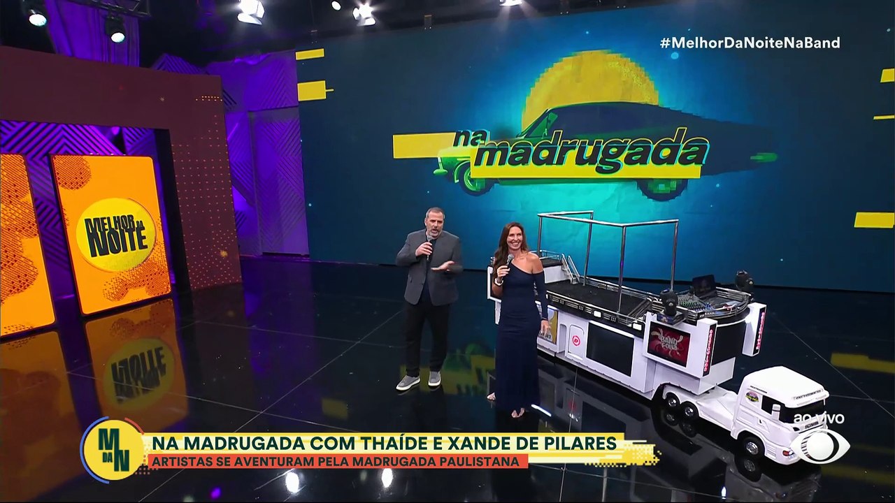 Na Madrugada com Thaíde: rapper dá rolê com Xande de Pilares pelas madrugadas paulistanas | Melhor da Noite
