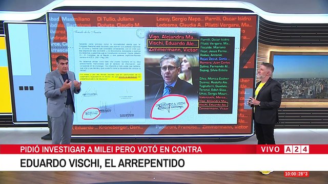 💬 EL PASE ENTRE LAJE Y NOVARESIO: EDUARDO VISCHI, EL ARREPENTIDO