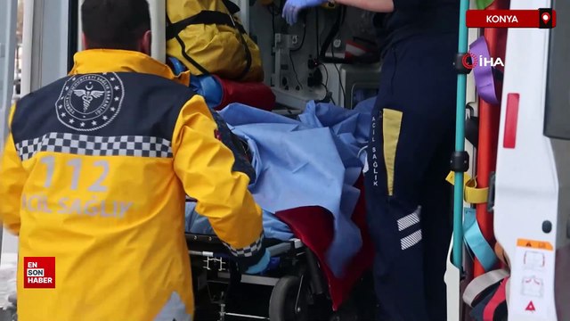 Konya'da sokak ortasında husumetlisine kurşun yağdırdı