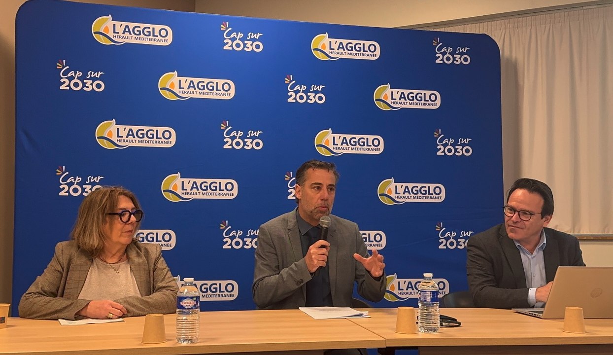 Interiew de Pascal Pintre et Sébastien Frey au sujet de l'emploi et la formation dans l'Agglo Hérault Méditerranée