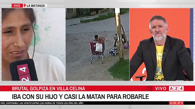Brutal ataque en Villa Celina: una mamá fue golpeada y asaltada frente a su pequeño hijo