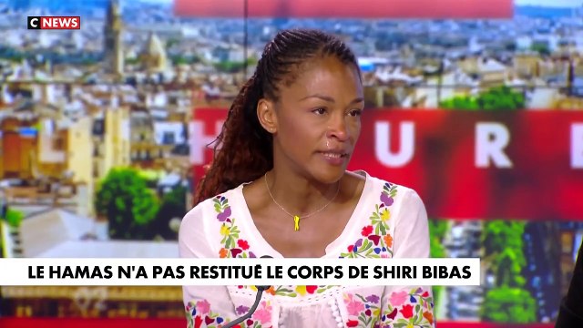 Rachel Khan, en pleurs sur CNews réagit aux propos de Rima Hassan sur la situation au Proche-Orient : «C'est inadmissible d'avoir des responsables politiques, porte-parole de la barbarie, du Hamas et de l'ensemble des groupes terroristes»