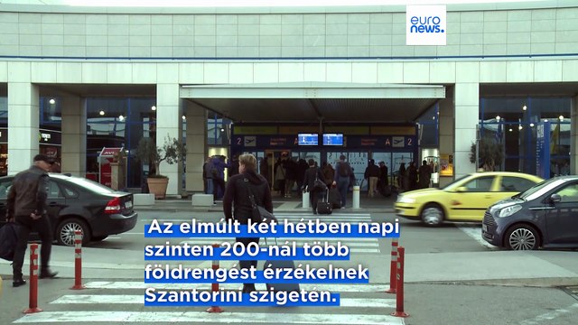 Árnyékot vethet a görög turizmus 'nagy évére' a földrengéssorozat Szantorinin