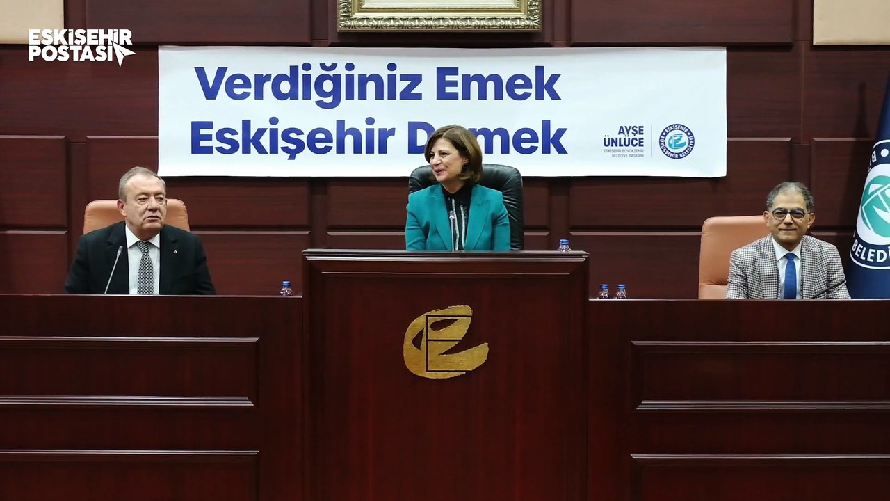 Eskişehir'i emeğiyle ileriye taşıyanlara vefalı uğurlama