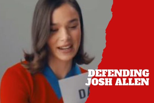 Hailee Steinfeld teasing NFL teams! Josh Allen ' s wife did not hold back with division rivals