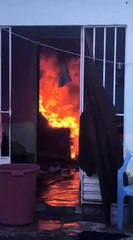 Contrariado por não ter dinheiro para comprar drogas, homem ateia fogo na casa da mãe 