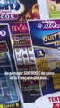Deux voleurs gagnent 500 000 euros à un jeu à gratter