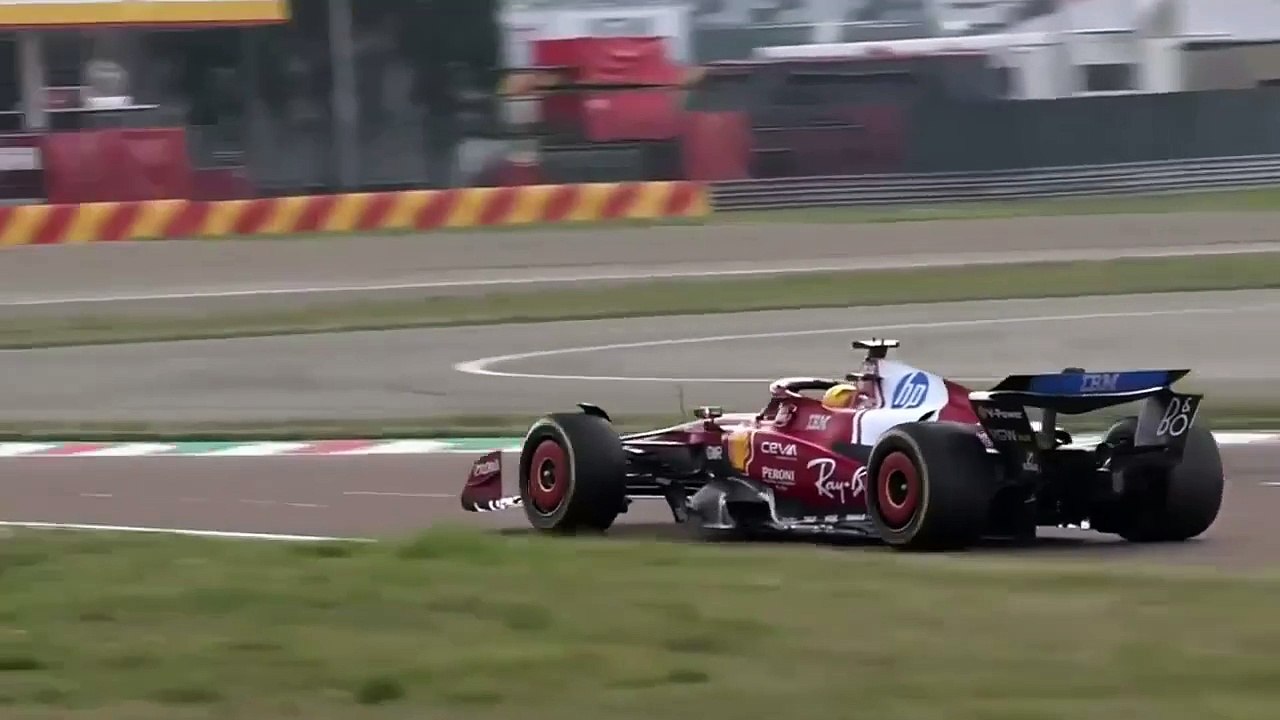 2025-02-19 Gp F1 FERRARI フェラーリ SF25 Filming Day...