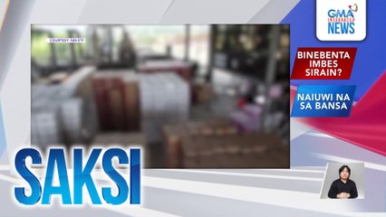 Kahon-kahong sigarilyo na ipinasisira ng Bureau of Customs, ibinebenta umano ng kinontratang kompanya | Saksi