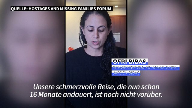 Hamas-Geiseln: Schwere Vorwürfe von Bibas-Familie gegen Netanjahu
