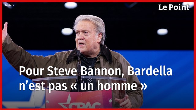 EXCLUSIF. Steve Bannon : « Jordan Bardella n'est pas un homme »