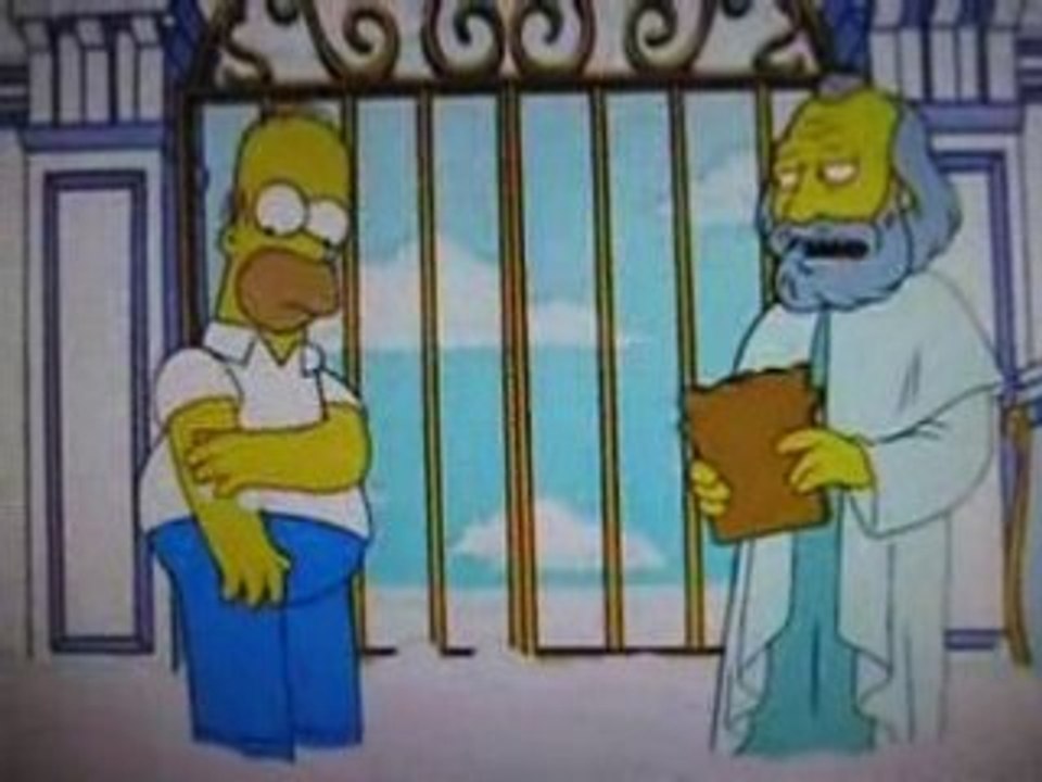 Homer au paradis