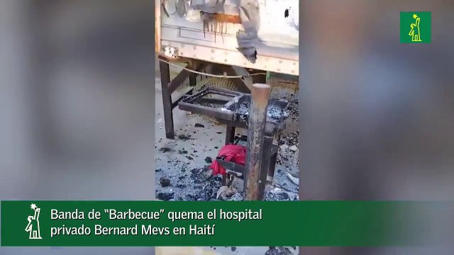 Banda de “Barbecue” quema el hospital privado Bernard Mevs en Haití_1