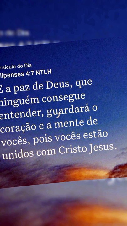 Versículo do dia 21/02/25