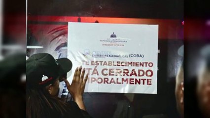 Cierran negocios en SDE; apresan propietario por enfrentamiento