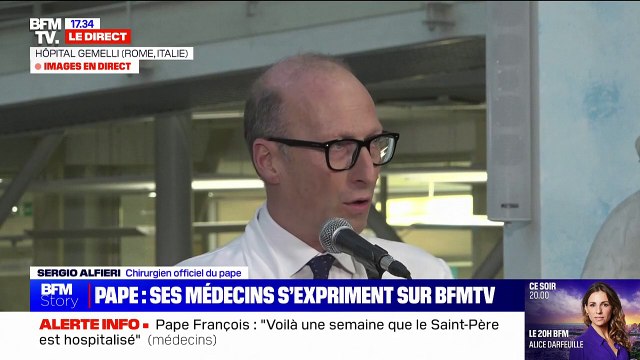 Santé du pape François: Ce que vous avez lu dans les bulletins de santé correspond à la vérité , déclarent ses médecins