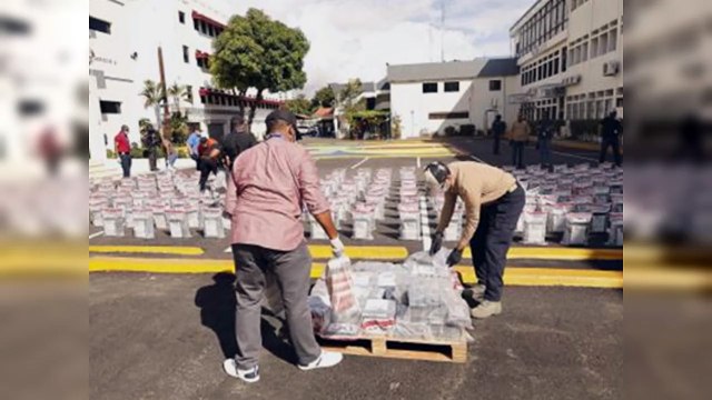 La DNCD se incauta del mayor cargamento de drogas en RD