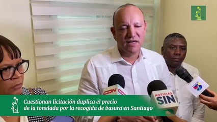 Cuestionan licitación duplica el precio de la tonelada por la recogida de basura en Santiago