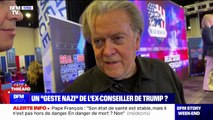 Steve Bannon, accusé d'avoir fait un salut nazi: 