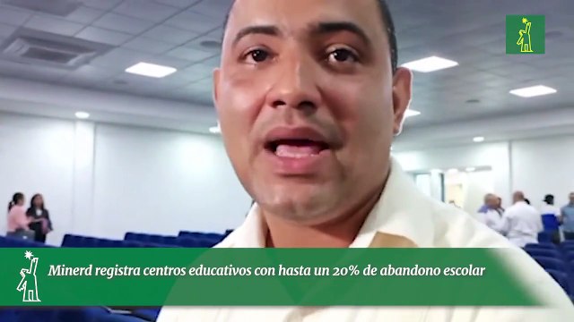 Minerd registra centros educativos con hasta un 20% de abandono escolar