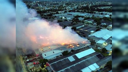 Emergencia: Incendio en fábrica de tabacos en San Pedro de Macorís