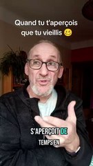 Quand tu t'aperçois que tu vieillis 🥴