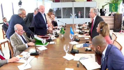 Guterres llama al G20 a asumir "liderazgo" para alcanzar un acuerdo "exitoso" en la COP29
