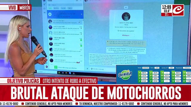 Brutal ataque de motochorros: otro intento de robo a un policía
