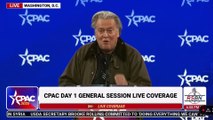 Steve Bannon replica el saludo nazi en una cumbre política ultraconservadora