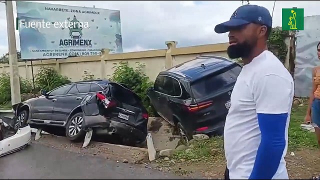 Varios heridos en accidente que involucra al menos 12 vehículos en la autopista Joaquín Balaguer.mp4