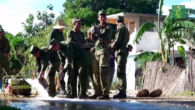 Casi 70.000 evacuados por amenaza de inundaciones en Cuba
