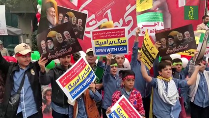 Irán clama contra Israel en el aniversario del asalto a la embajada de EE.UU.