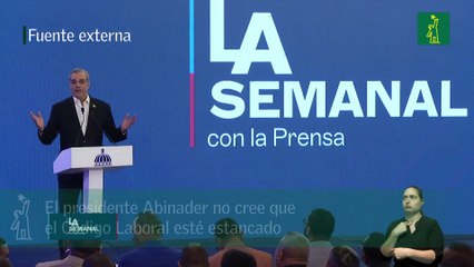 El presidente Abinader no cree que el Código Laboral esté estancado