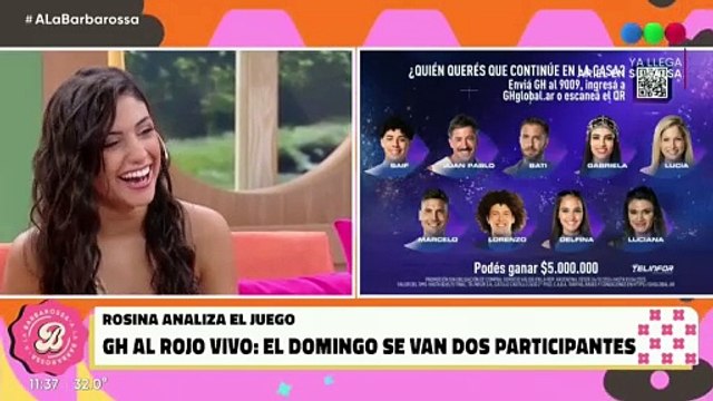 Rosina Beltrán se mostró incómoda al aire y Georgina Barbarossa debió intervenir: ¡Basta!