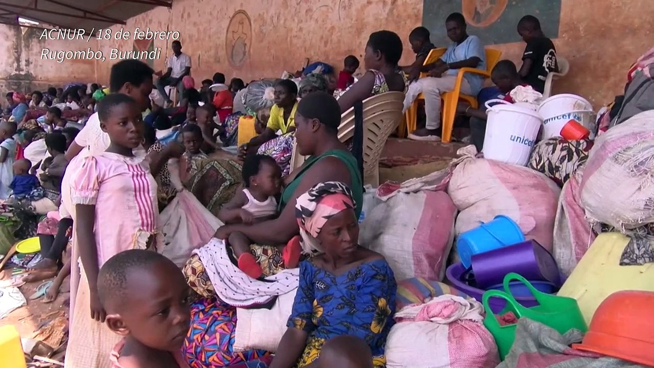 Unas 42.000 personas huyeron de RD Congo a Buru...