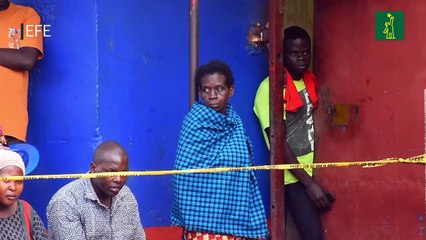 Al menos 15 personas mueren tras la explosión de un camión que llevaba combustible en Uganda.mp4